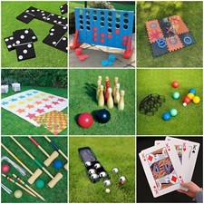 Giant outdoor garden games - garden,