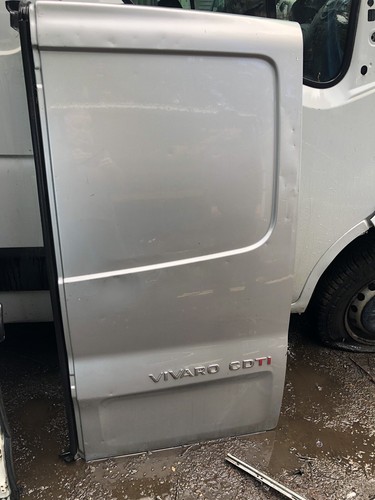 Rear door silver - o/s/r,