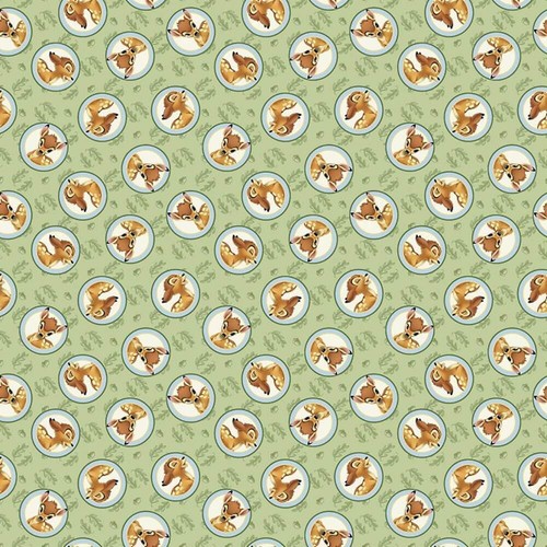 Fat quarter disney bambi - fat,