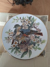 Ursula Band BIRDS OF EUROPE World Wildlife Fund Collectors Plates german 