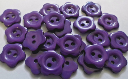Flower daisy buttons purple - daisy,