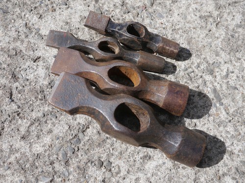 Vintage wood hammers - wood, different