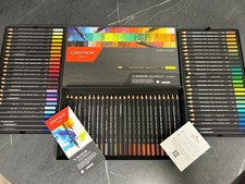 CARAN D'ACHE GENEVE WATERCOLOUR PENCILS 76 MESEUM AQUARELLE BOX SET