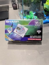 BOXED Sharp Portable Minidisc