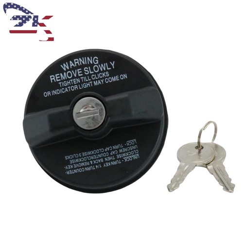 Locking fuel tank - cap, for