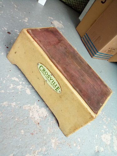 Crossville bus step - step, vintage