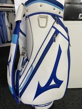 Mizuno Tour Series Golf Cart Trolley Bag White/Blue. Good Condition.