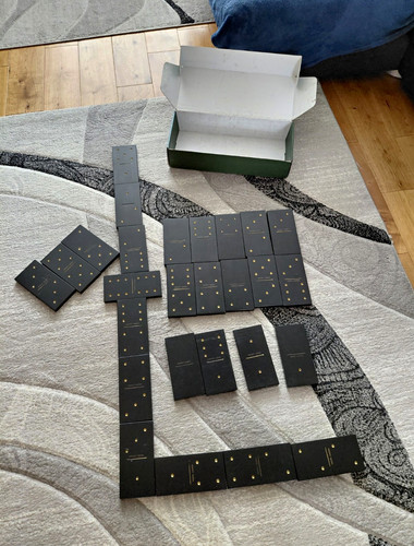 Jaques london wooden dominoes - wooden,