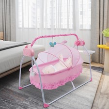 Pink Electric Baby Rocker