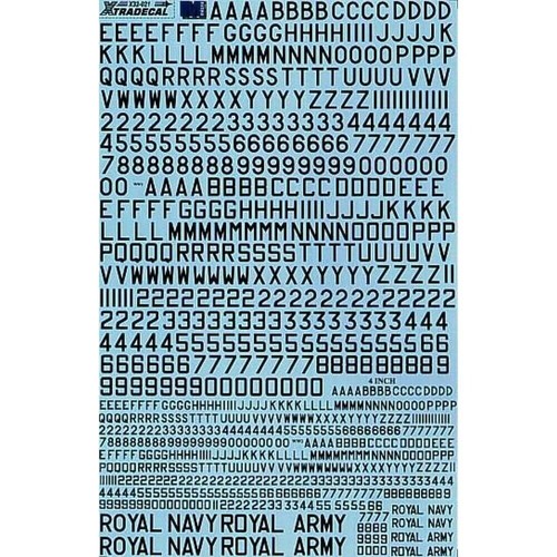 Raf serial letters - 1:32,