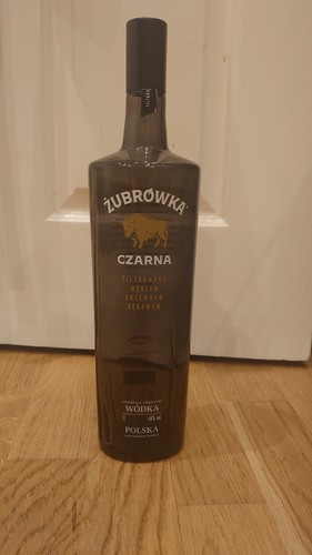 Zubrowka czarna black empty - ,