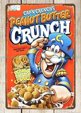 Cap'n Crunch Cereal box metal