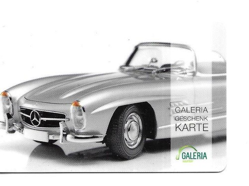Rare gift card mercedes - card,