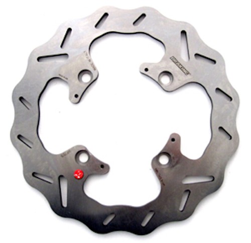 Braking rear brake - , wave