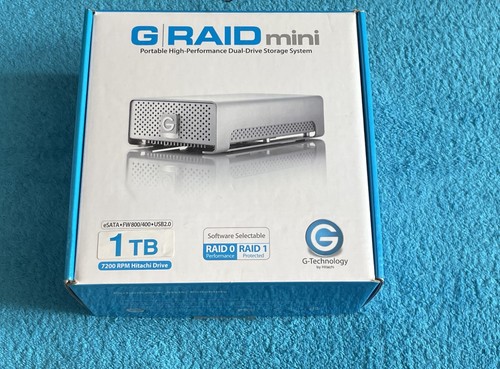 Raid mini 1tb - fw800, usb