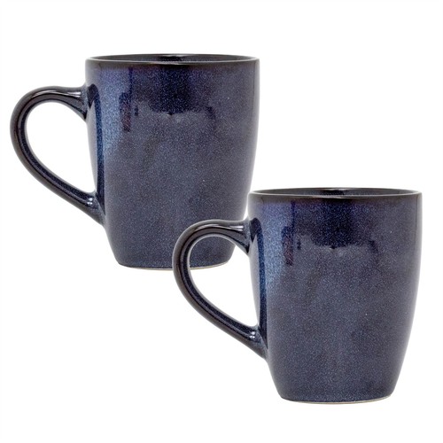 Set blue reactive glaze - of,