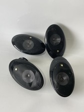 KEF EGG Speaker system HTS1001.2   4 Piece Uni-Q KEF Satellite Speakers WORKING