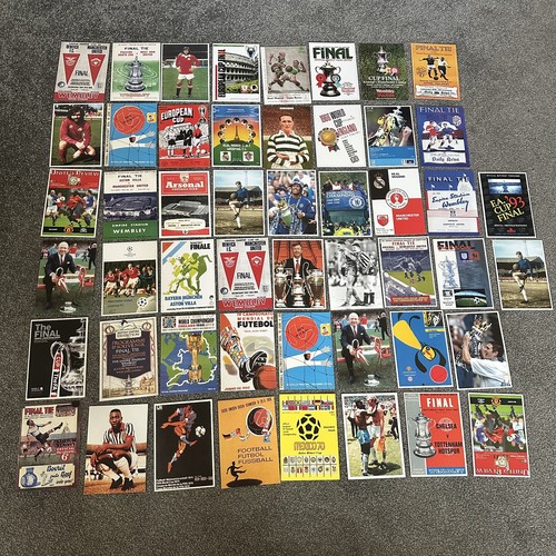 Vintage football post cards - vintage,