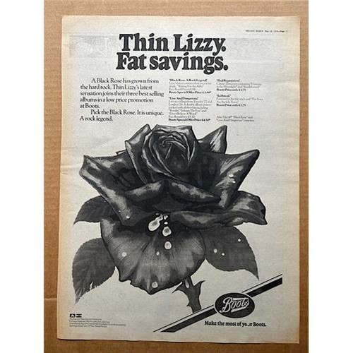 Thin lizzy black rose - thin,