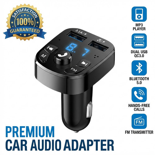Bluetooth transmitter car - bluetooth, fm