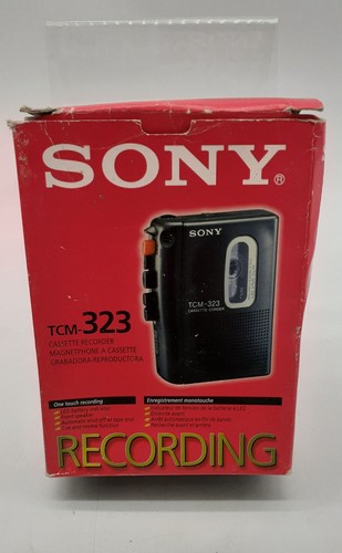 Sony tcm 323 - sony, recorder