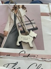 Radley London Silver Metal Dog