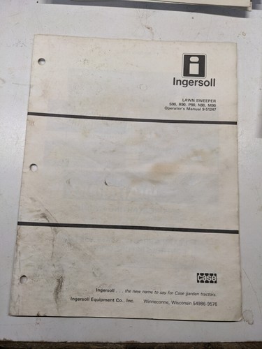 Ingersoll case lawn - case, tractor