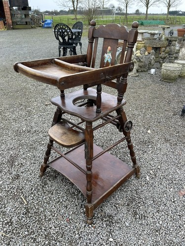 Vintage metamorphic highchair - vintage,