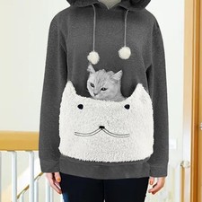 Pet Pouch Hoodie Dog Cat