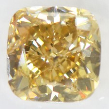 Brown Cushion Diamond Natural
