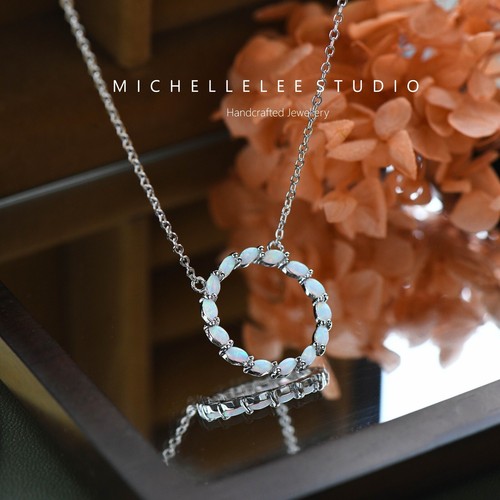 Fire opal laurel wreath - fire,