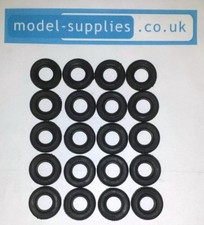 Dinky 17mm Black Treaded