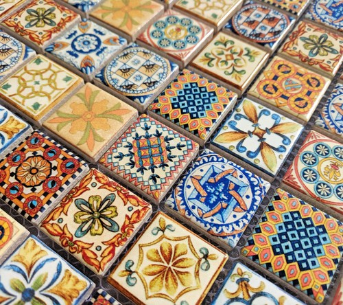 Moroccan vintage multicolour - vintage,