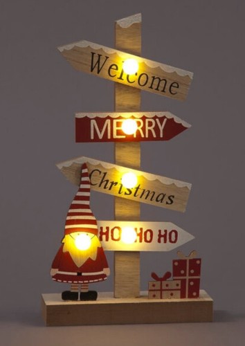 Christmas signpost ornament - christmas,