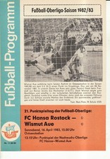 OL 82/83 FC Hansa Rostock-BSG