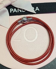 Genuine Pandora Red Leather