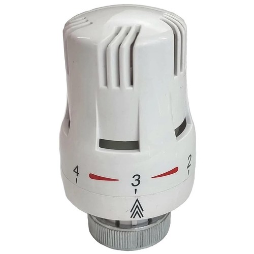 White thermostatic radiator - white,