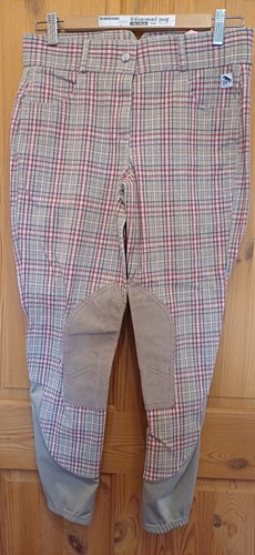 Beige red check - beige,