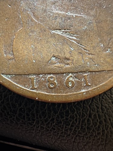 Pre decimal one penny - 5x, pre-decimal