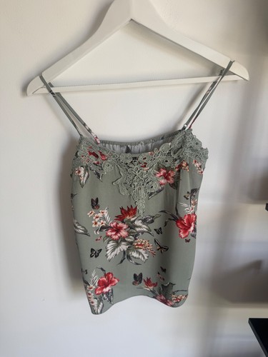 Oasis floral lace trim - oasis,
