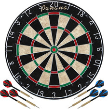 Steel Dartboard Set with 6