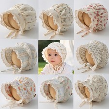 Baby Girl Lace Bonnet Hat