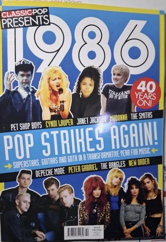 Classic pop 1986 magazine - pop.,
