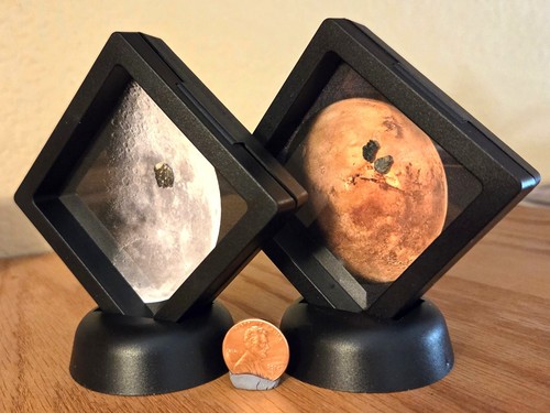 Mars moon rock set martian - mars,