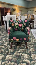 Handmade Boho Accent Chair –