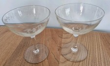 2 x Vintage Noritake Etched