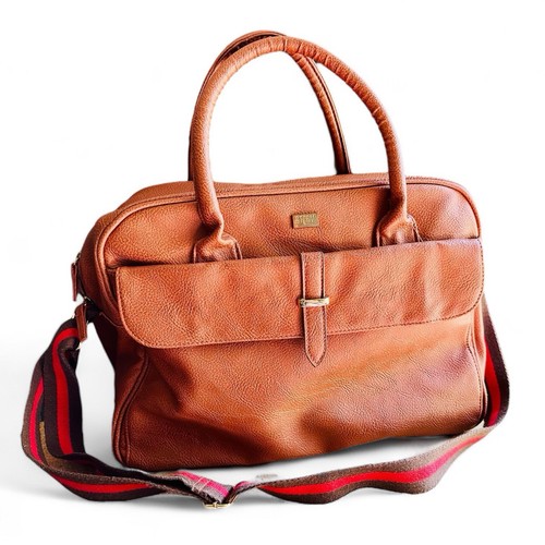 Brown faux leather storm bag - storm,