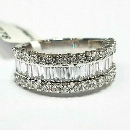 Platinum half eternity ring - half,