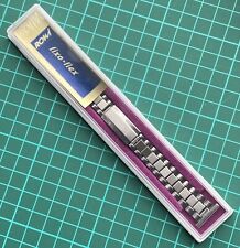 Vintage 18mm Rowi Fixo-Flex Stainless Steel Watch Bracelet ,Old stock Brand New