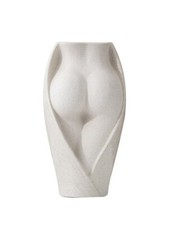 Ceramic body art vase - ceramic,